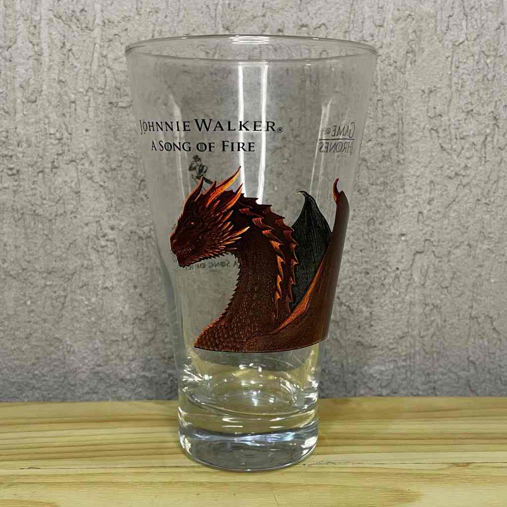 COPO JOHNNIE WALKER GAME OF THRONES - DRAGÃO