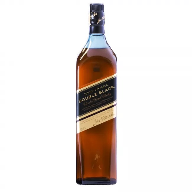 BEBIDA WHISKY JOHNNIE WALKER DOUBLE BLACK DE 700ML